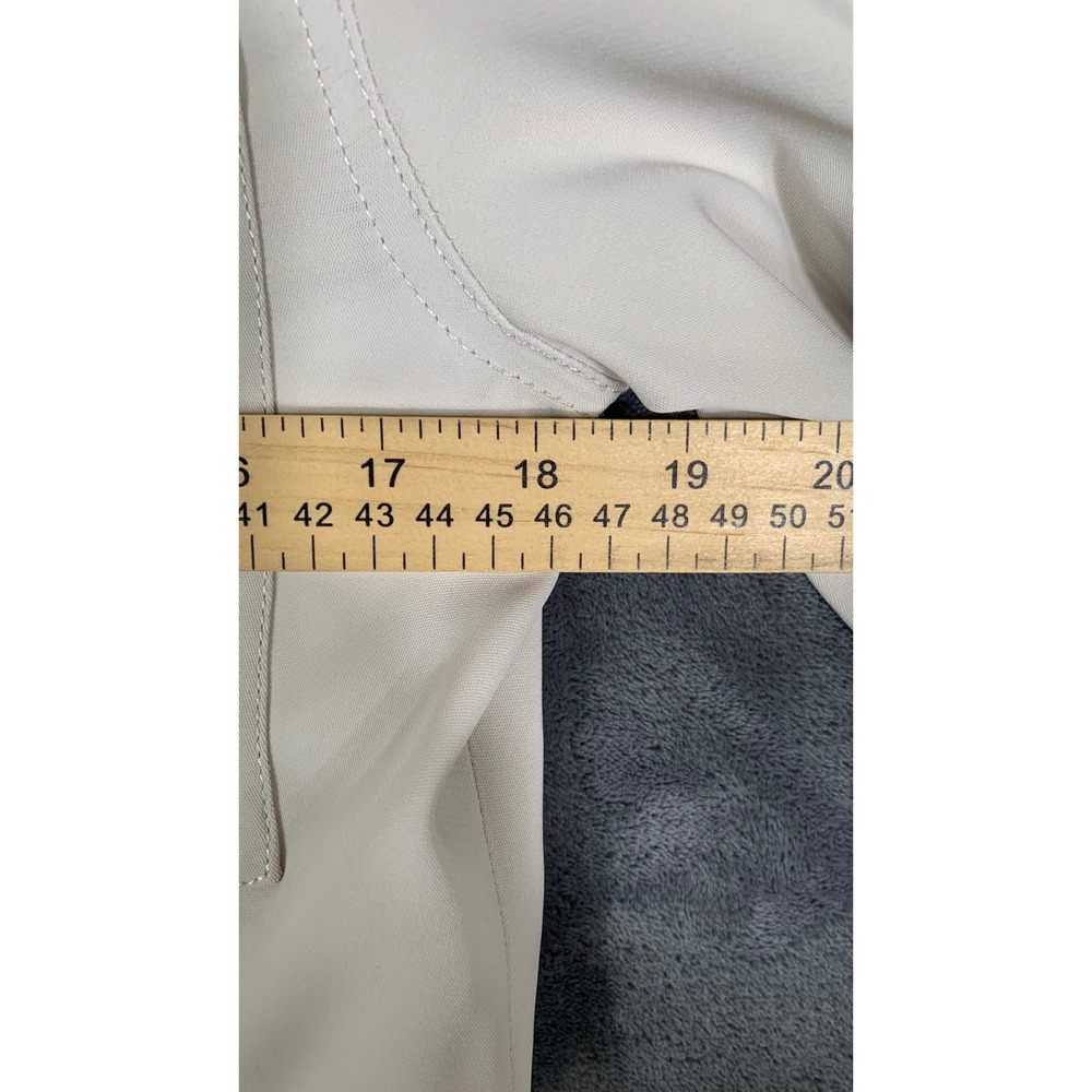 Quince Womens Stretch Crepe Cropped Jacket Utility Jacket Beige Cream sz S - Picture 7 of 10